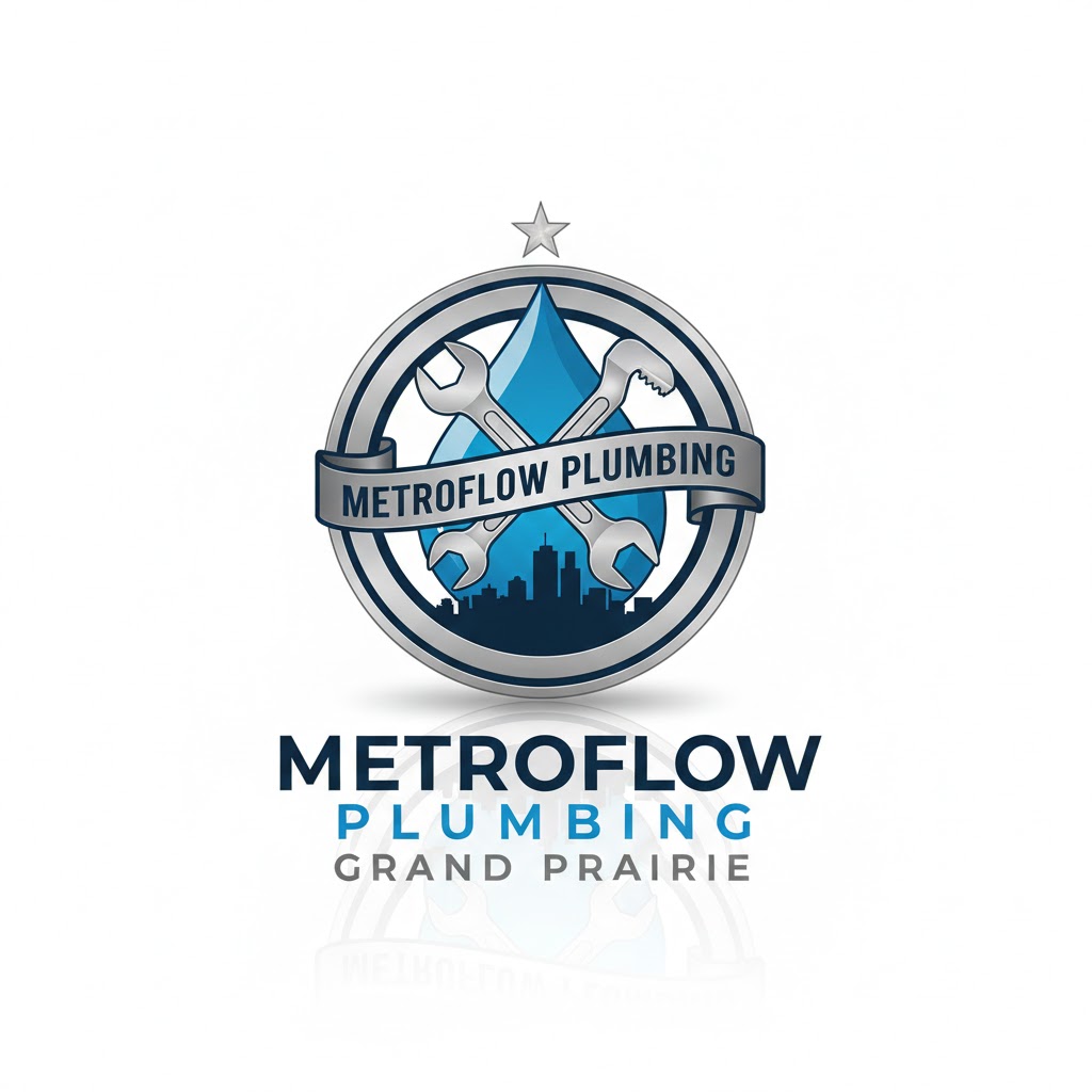 MetroFlow Plumbing Grand Prairie Logo